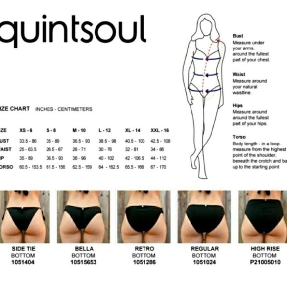 QUINTSOUK S NWT Bikini Solid/Floral Sporty Bikini Set Size Small NWT - Picture 10 of 10